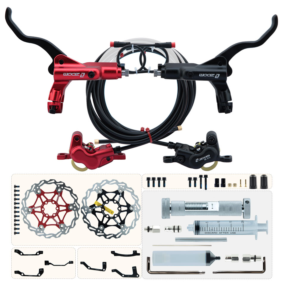 Zoom Hydraulic Brake 4 Piston E-Scooter - ZOOM HB-876E 4-Kolben-Scheibe, hydraulische Bremse, Elektroroller,