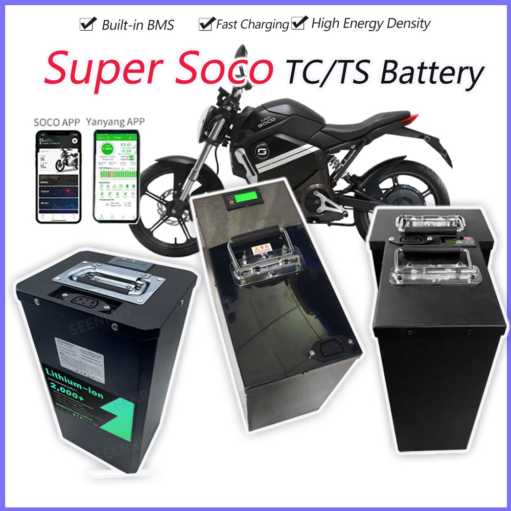 Super Soco TC TS Große Batteri – 72V 30Ah Lifepo4 Battery Pack Bewertung und Preis