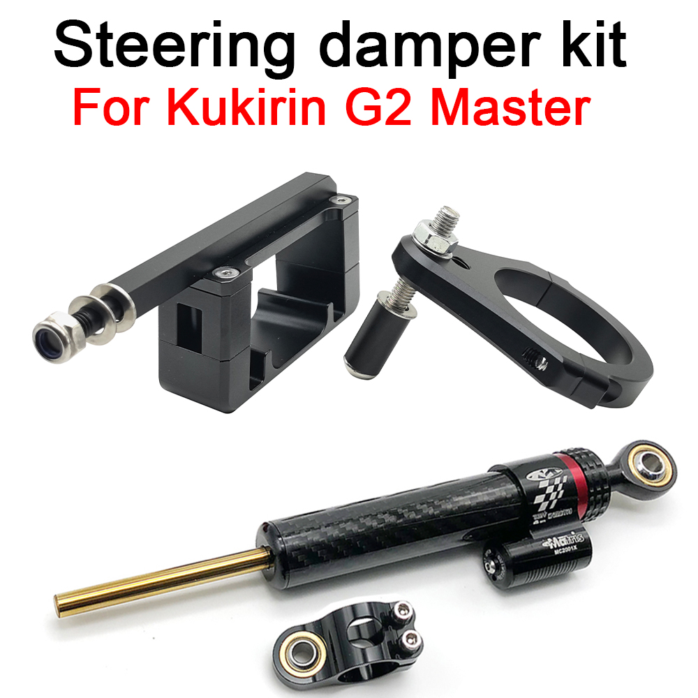 Für Scooter Kukirin G2 Master  – Steering Damper Stabilizer Kit Cnc Bewertung und Preis